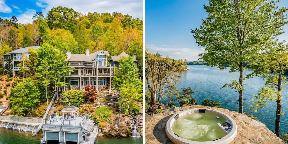 You Can Rent This North Carolina Lakeside Cabin With A Thrilling 75