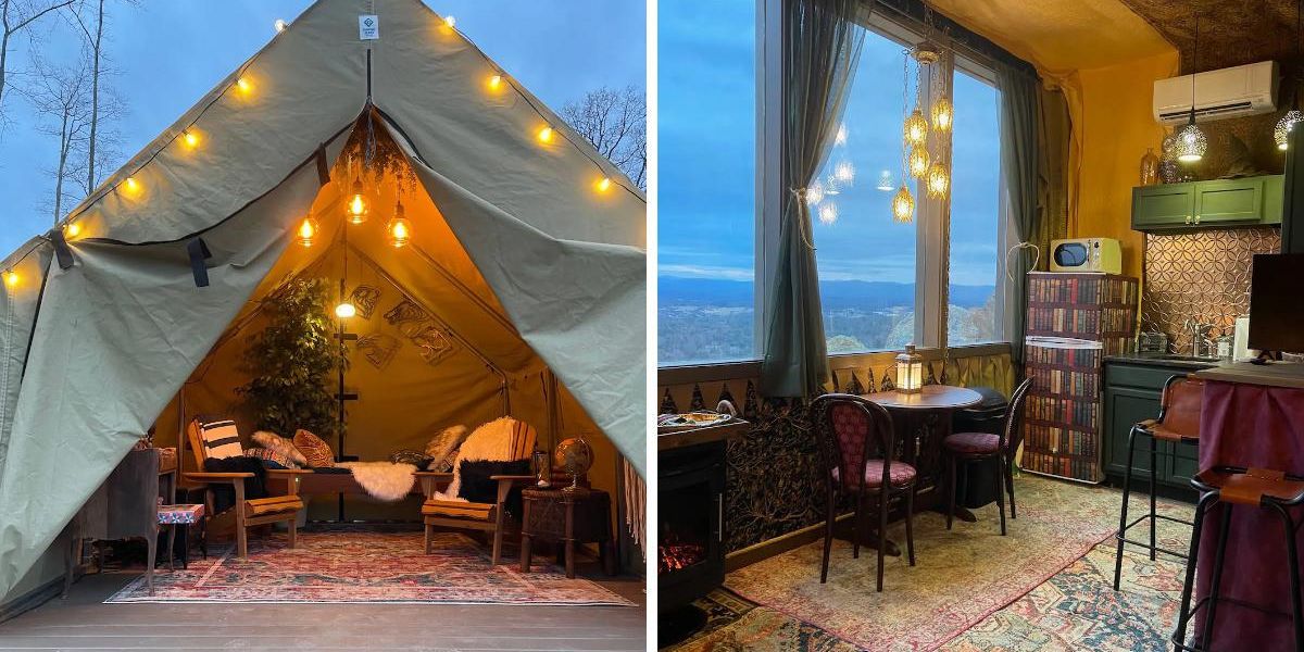 This Magical Asheville Airbnb Feels Like You're At The Quidditch World
