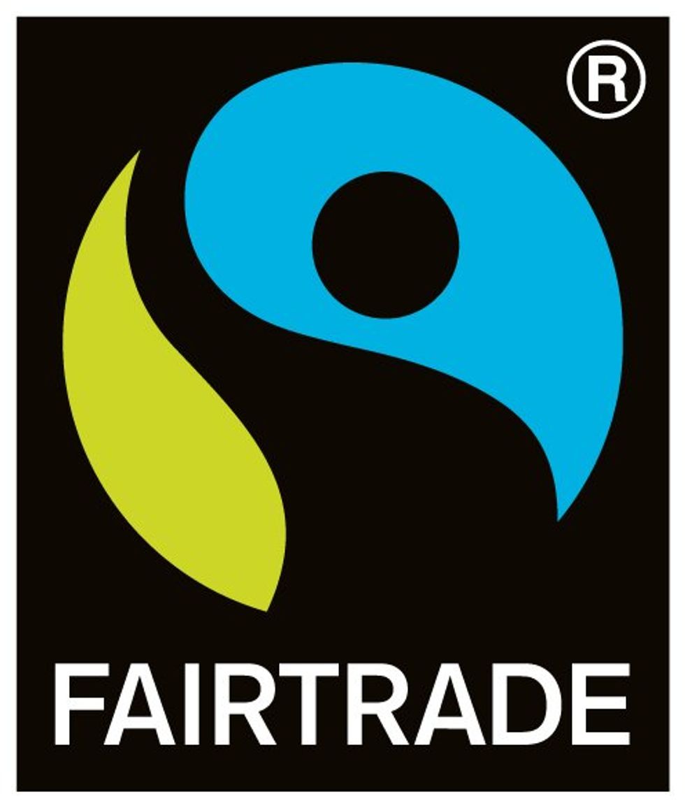 The Fairtrade Mark.
