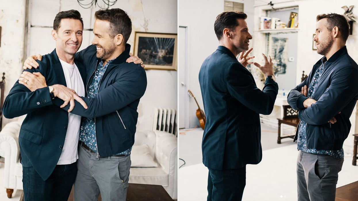 The faux feud continues! It seems like Ryan Reynolds and Hugh Jackman aren't done with their ongoing flame war, but that just means that fans get more hilarious entertainment. The actors both trolled each other following The Wolverine star's recent Emmy nomination.