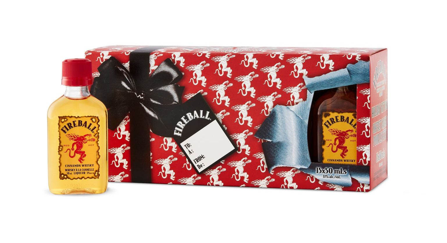 The Fireball Holiday Gift Pack from the LCBO.