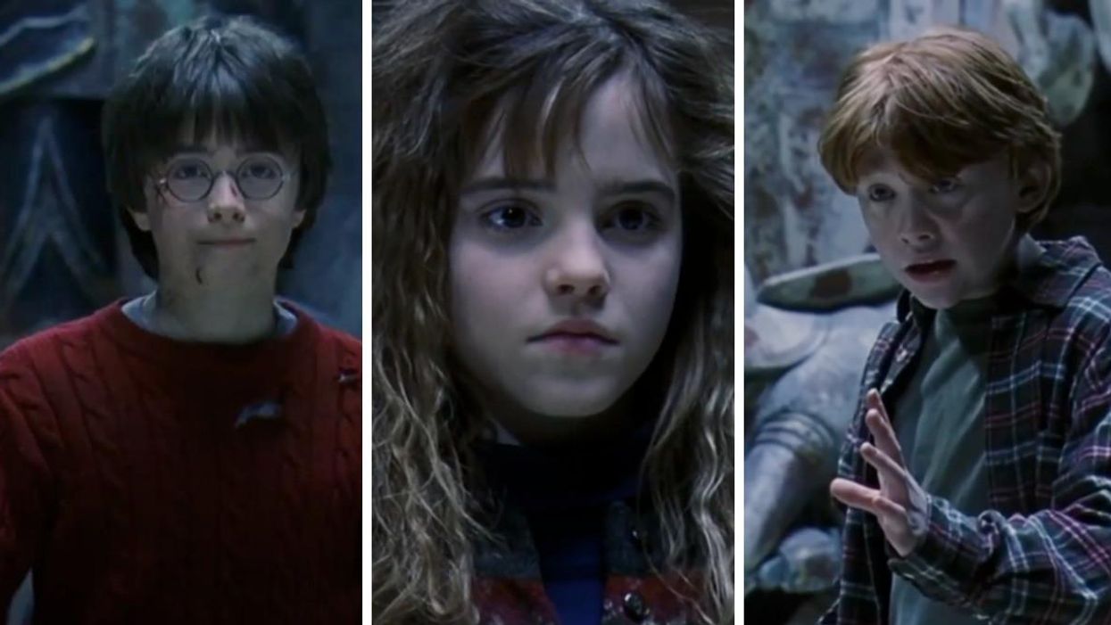 The First Photo From The 'Harry Potter' Reunion Shows Harry, Ron & Hermione 20 Years Later