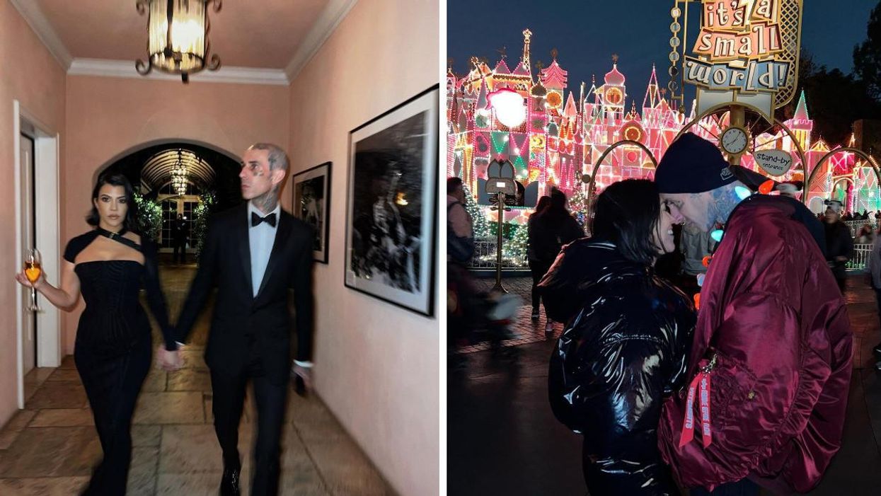 The First Trailer For 'The Kardashians' Teases Drama At Travis & Kourtney's Engagement