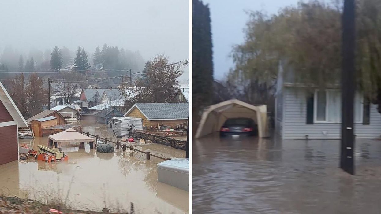 The Flooding In BC Has Reached Terrifying Levels & These Areas Are The Hardest Hit (VIDEO)