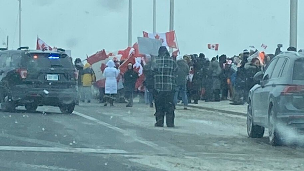 The Freedom Convoy Has Hit The GTA & Some Streets Are Super Clogged (PHOTOS)