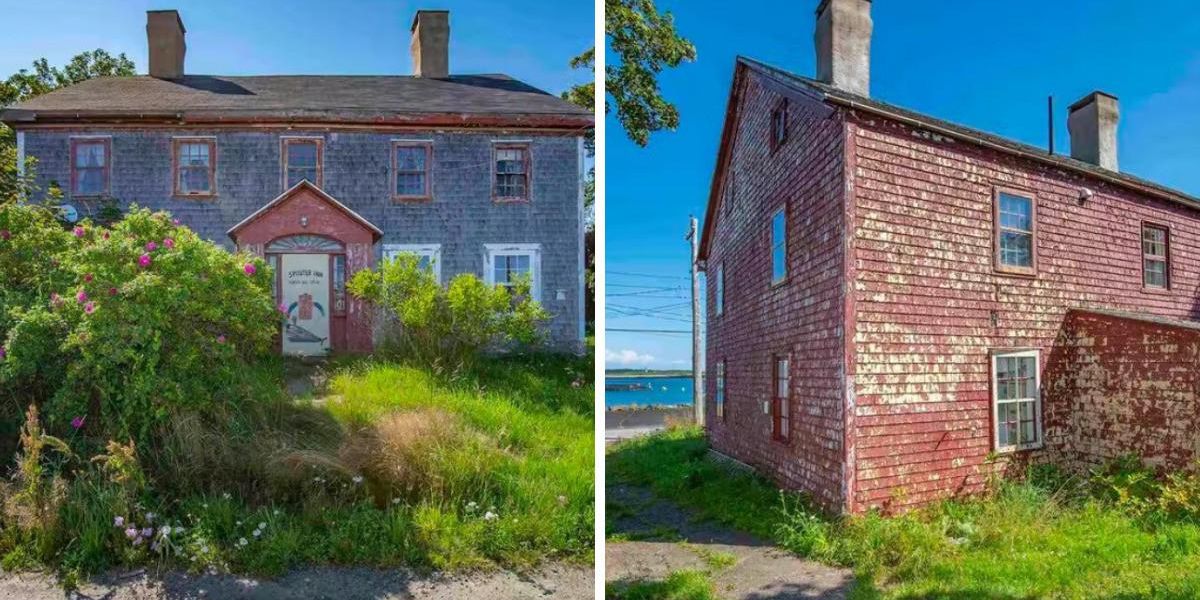 This Oceanfront Nova Scotia House For Sale Is Steps From The Water & Only Costs 150K (PHOTOS This Oceanfront Nova Scotia House For Sale Is Steps From The Water & Only Costs 150K (PHOTOS