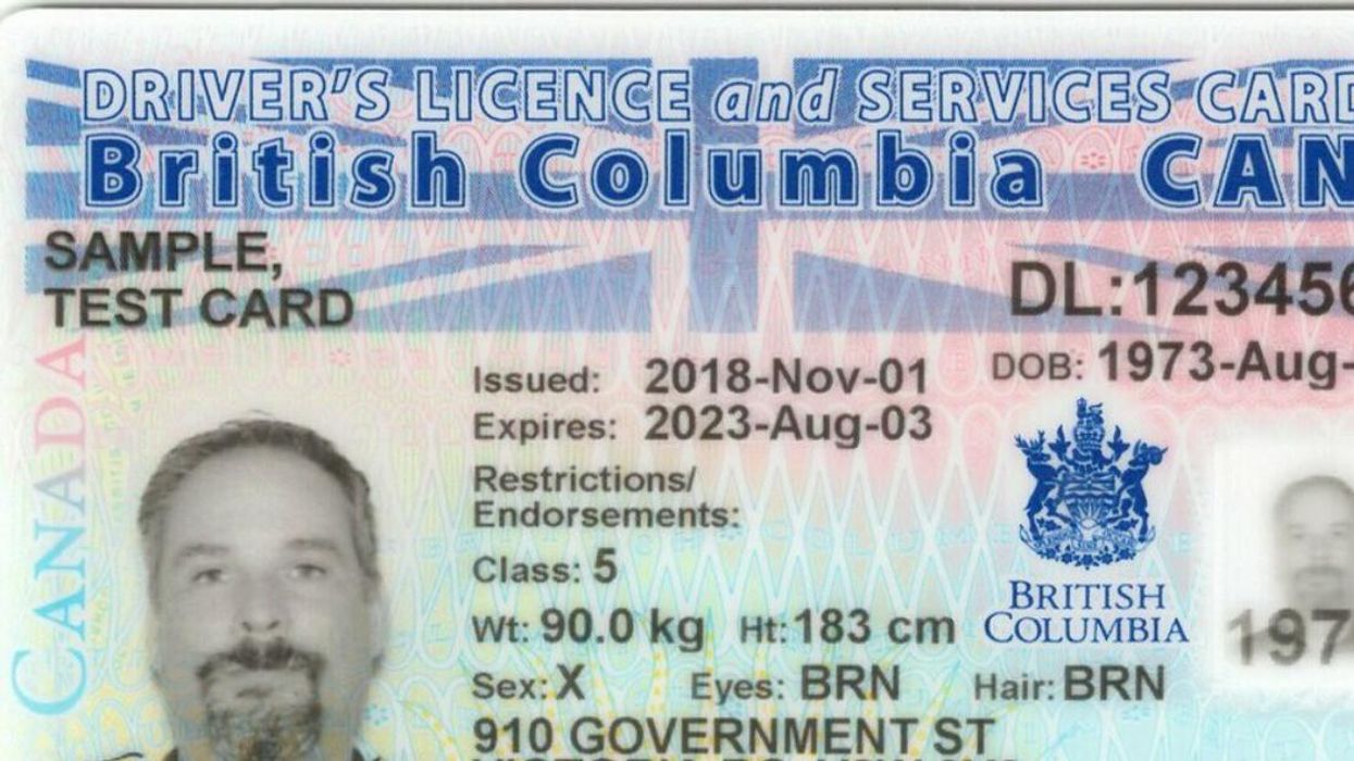 Bc Id Canadian Id Template