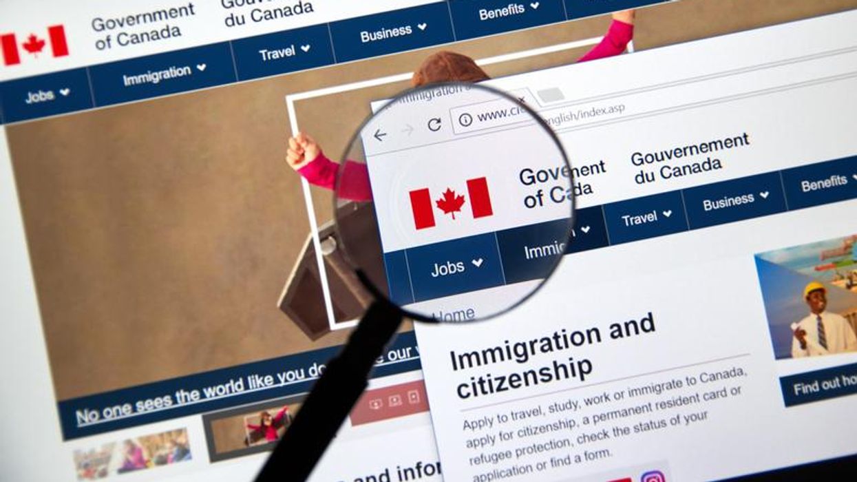 The Government of Canada website.