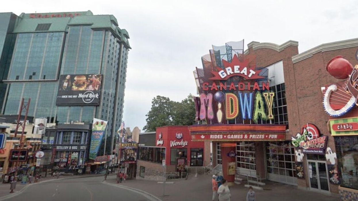 The Great Canadian Midway in Niagara Falls.