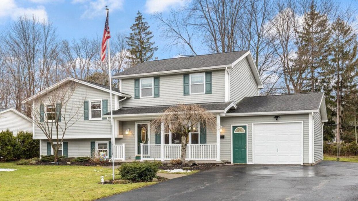 The house for sale in Rochester, NY.