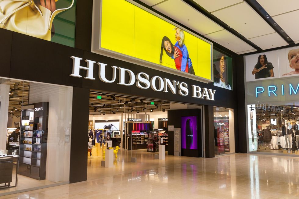 The Hudson's Bay store.\u200b