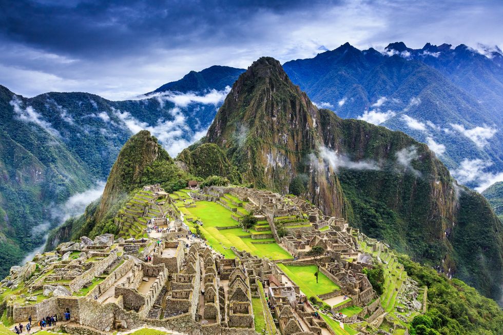 The Inca citadel of Machu Picchu is seen in Peru.