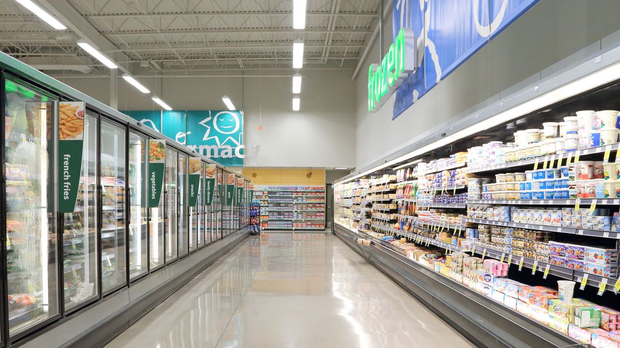 The inside of a grocery store.