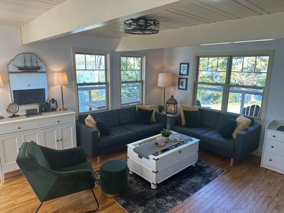 The inside of a home.