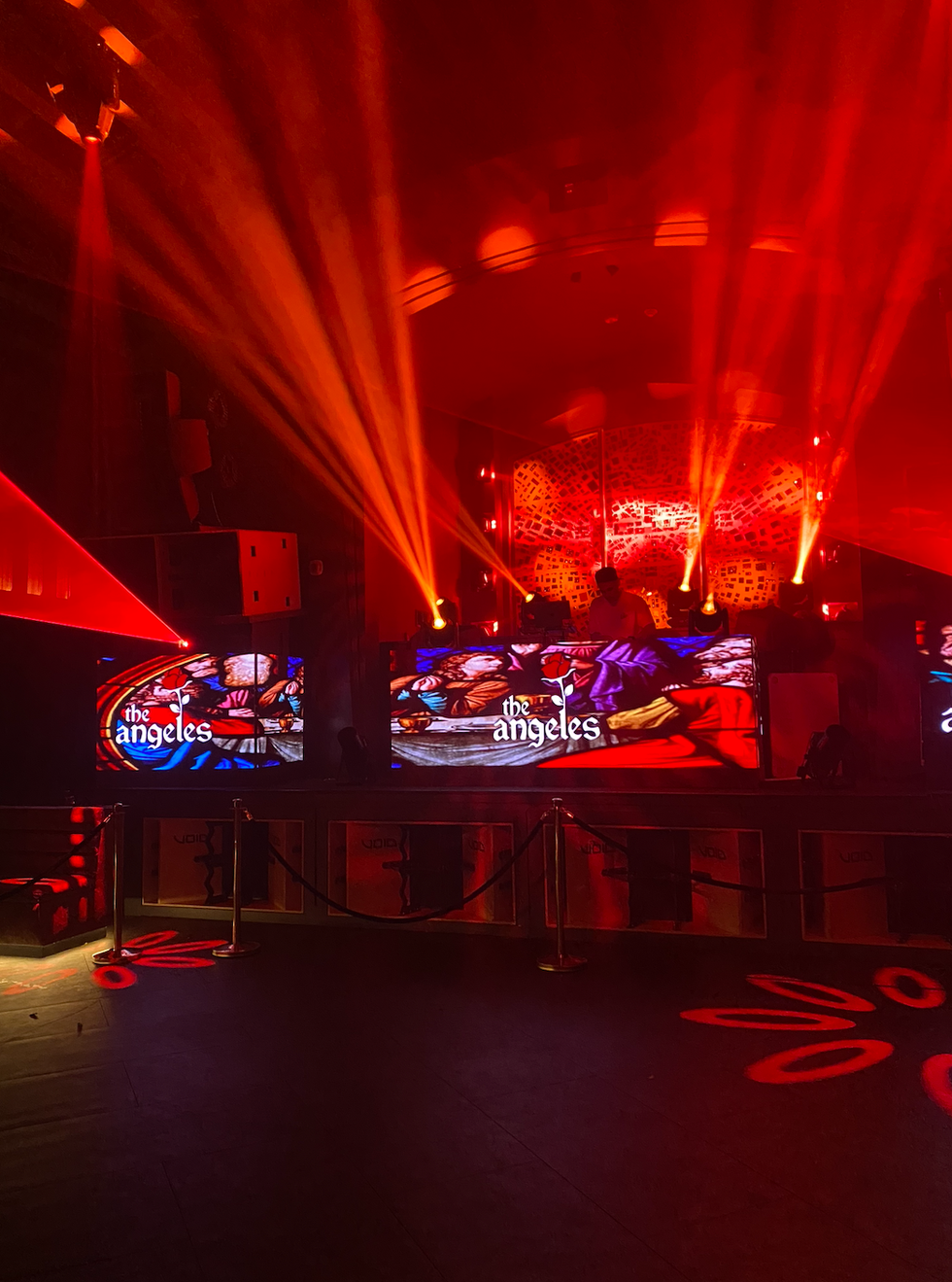 The interior of The Angeles.