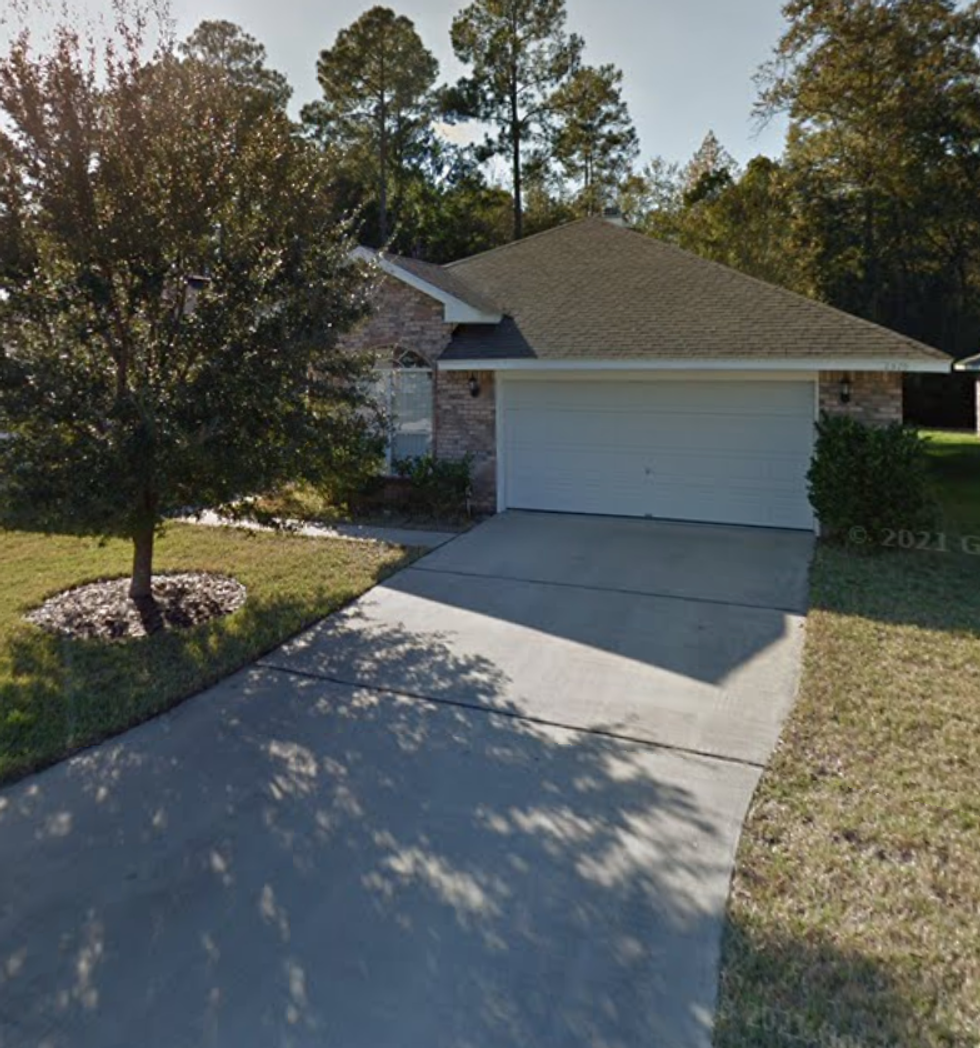 The Jacksonville home.