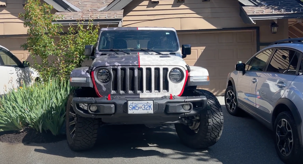 The Jeep Morgan Leet rented.