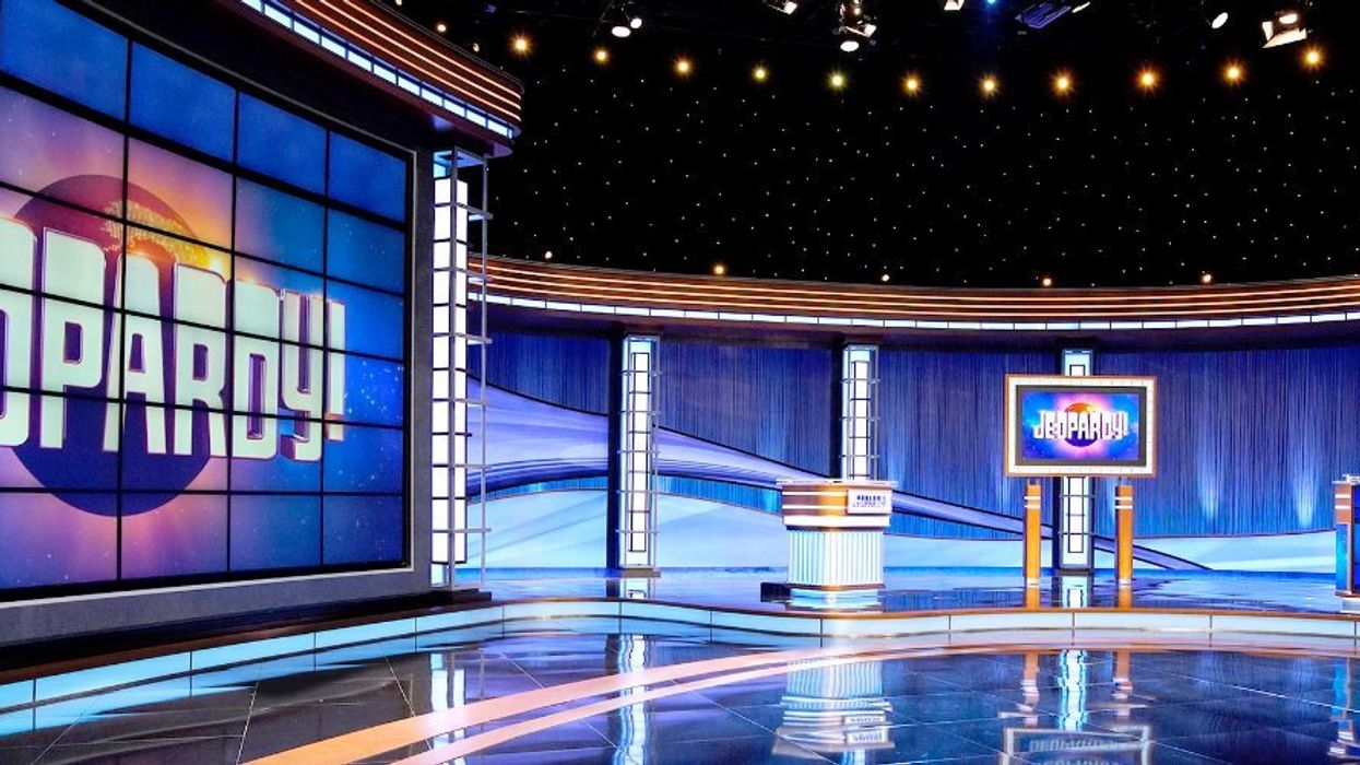 The Jeopardy stage.
