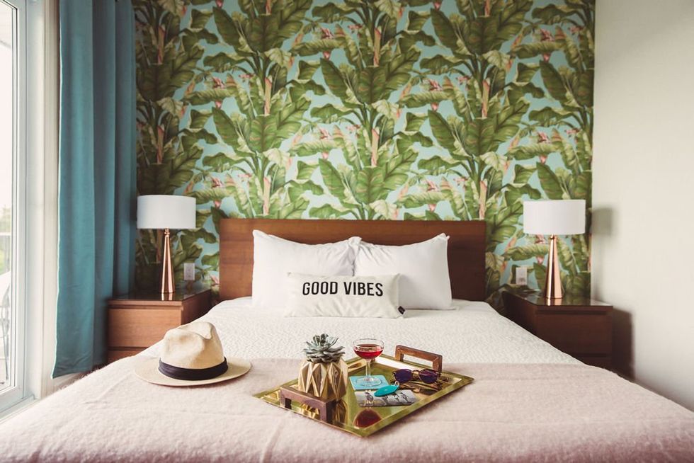 The June Motel Prince Edward County bedroom.