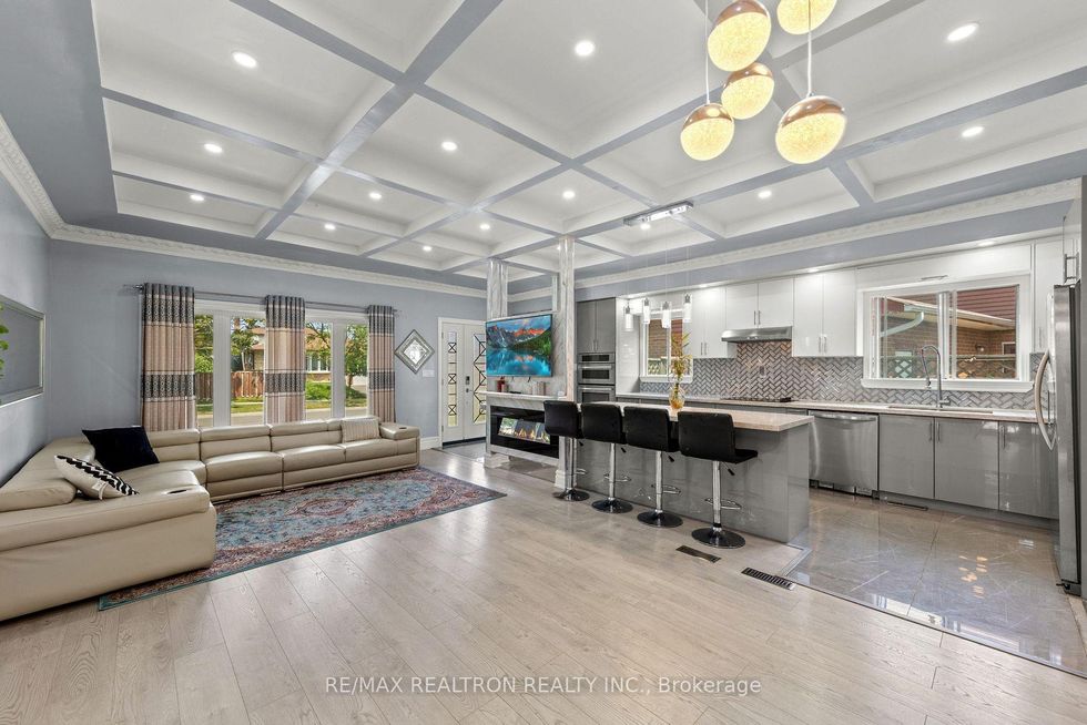 The kitchen area of 61 Rotary.