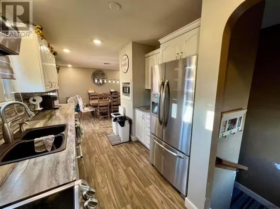The kitchen of Toronto's cheapest home for sale.