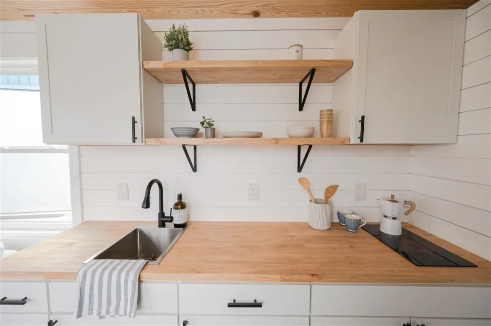 The kitchen.
