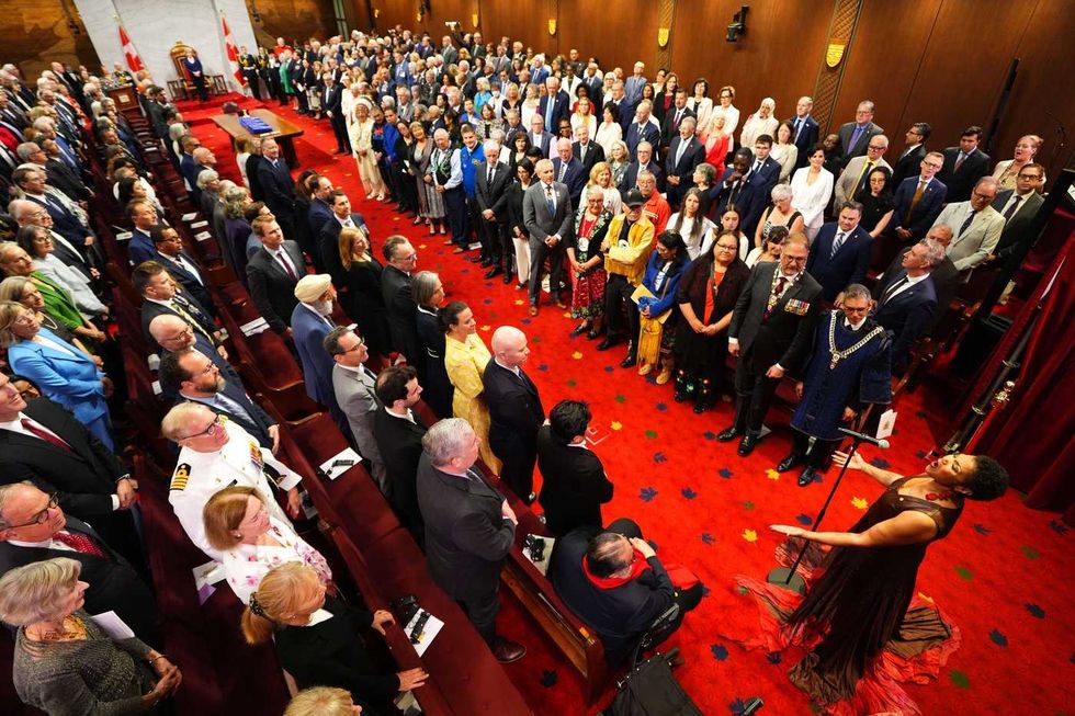 The Latest: Arbour installed as Canada's GG