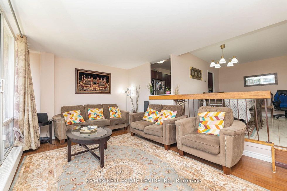 The living room of 19 Four Winds Drive, Unit 701.