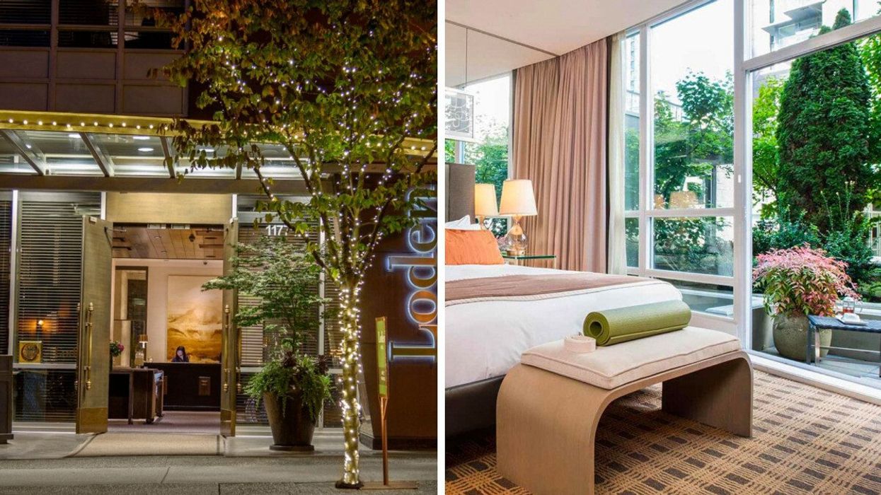 The Lodon Hotel in Vancouver.