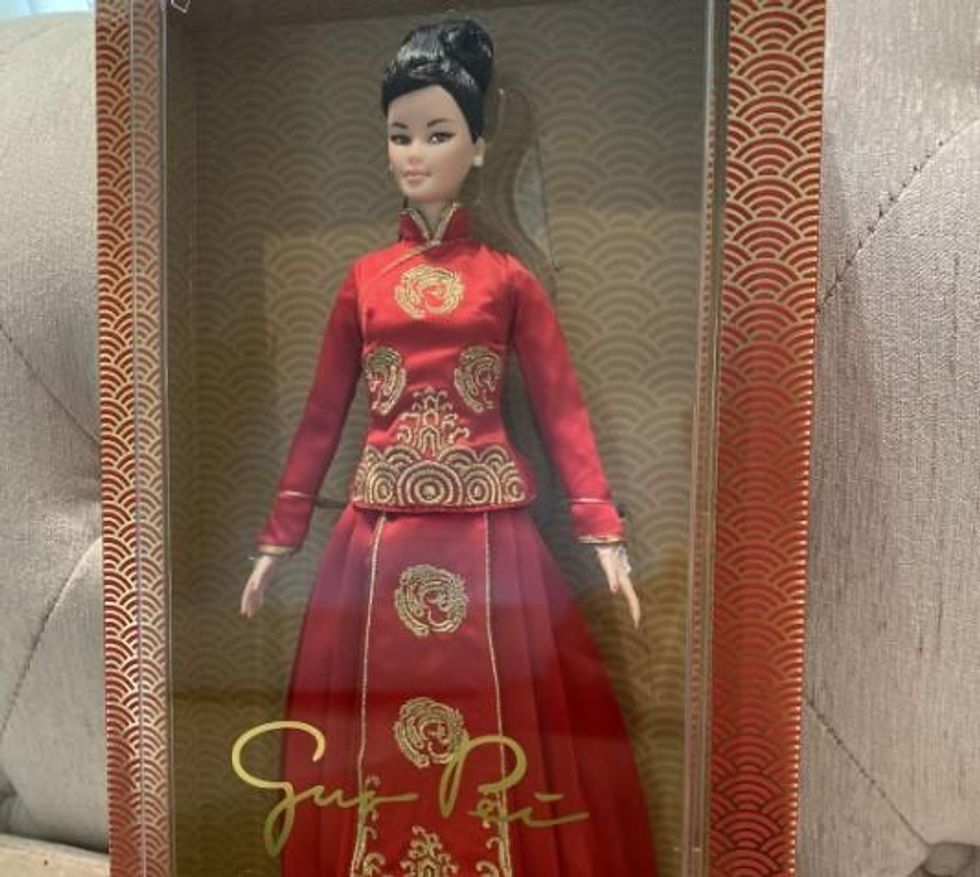 The Lunar New Year Barbie.