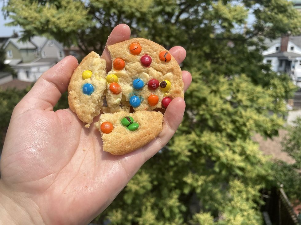 The M&M cookie.