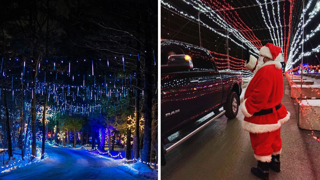 The Magic of Lights tunnel.