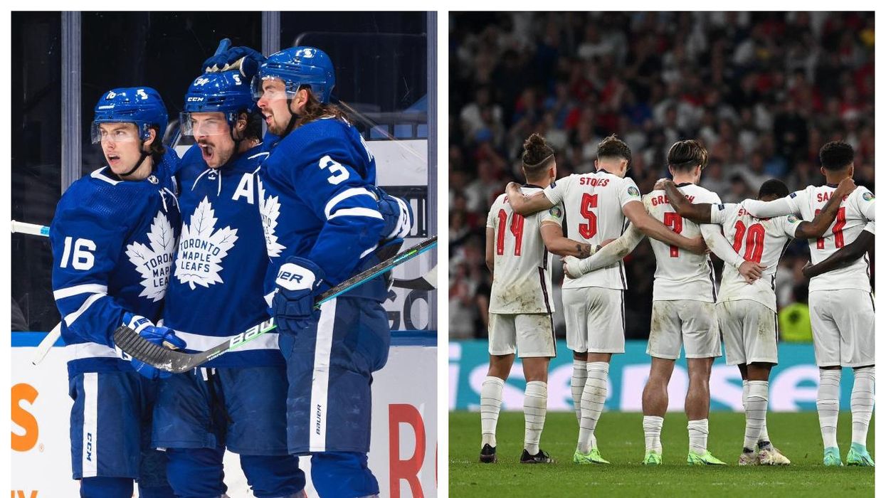 The Maple Leafs Are Being Compared To England's Soccer Team