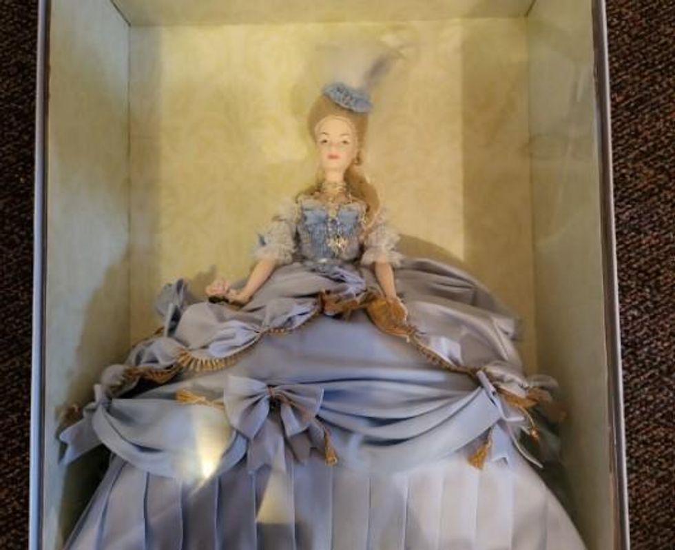 The Marie Antoinette Barbie.