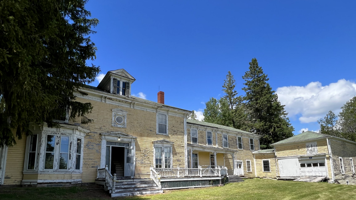 The McGlashan-Nickerson House in Calais, ME.