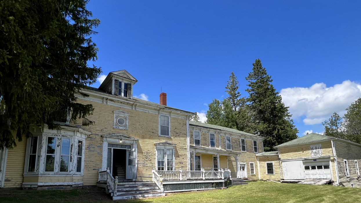 The McGlashan-Nickerson House in Calais, ME.