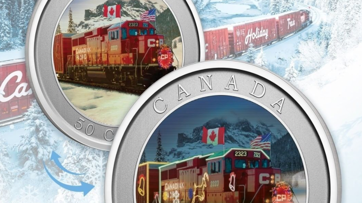 The Mint Just Launched A Colour-Changing Christmas Coin & It's So Intensely Festive (PHOTOS)