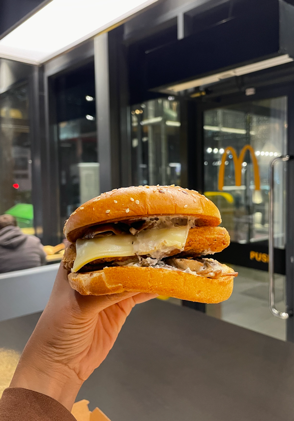 The Mushroom Chicken.