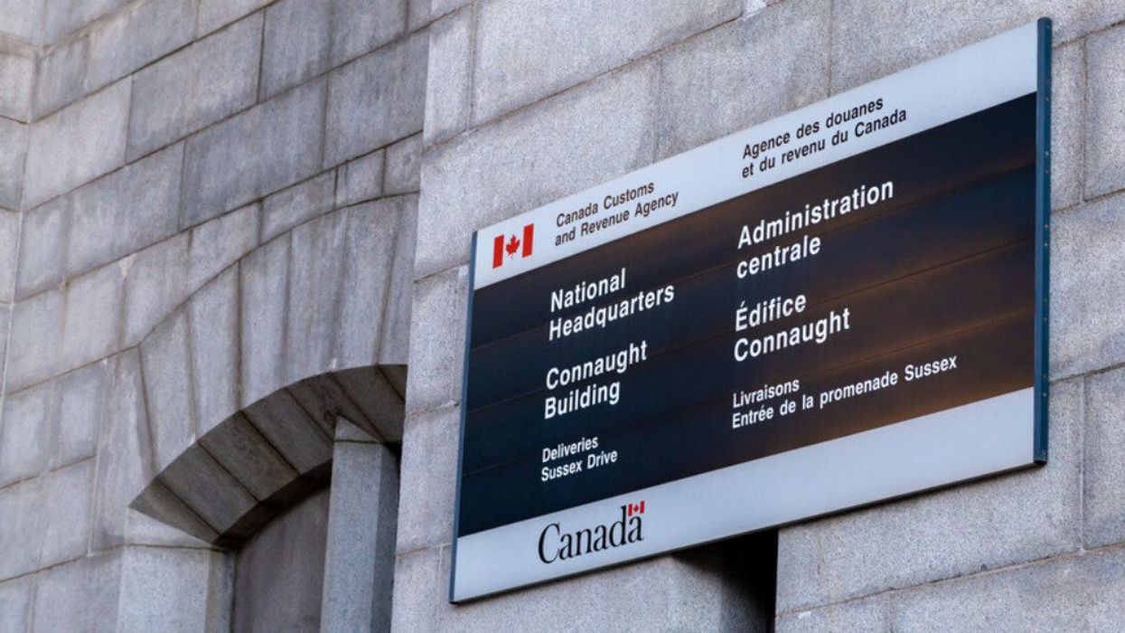 The national headquarters of the Canada Revenue Agency.