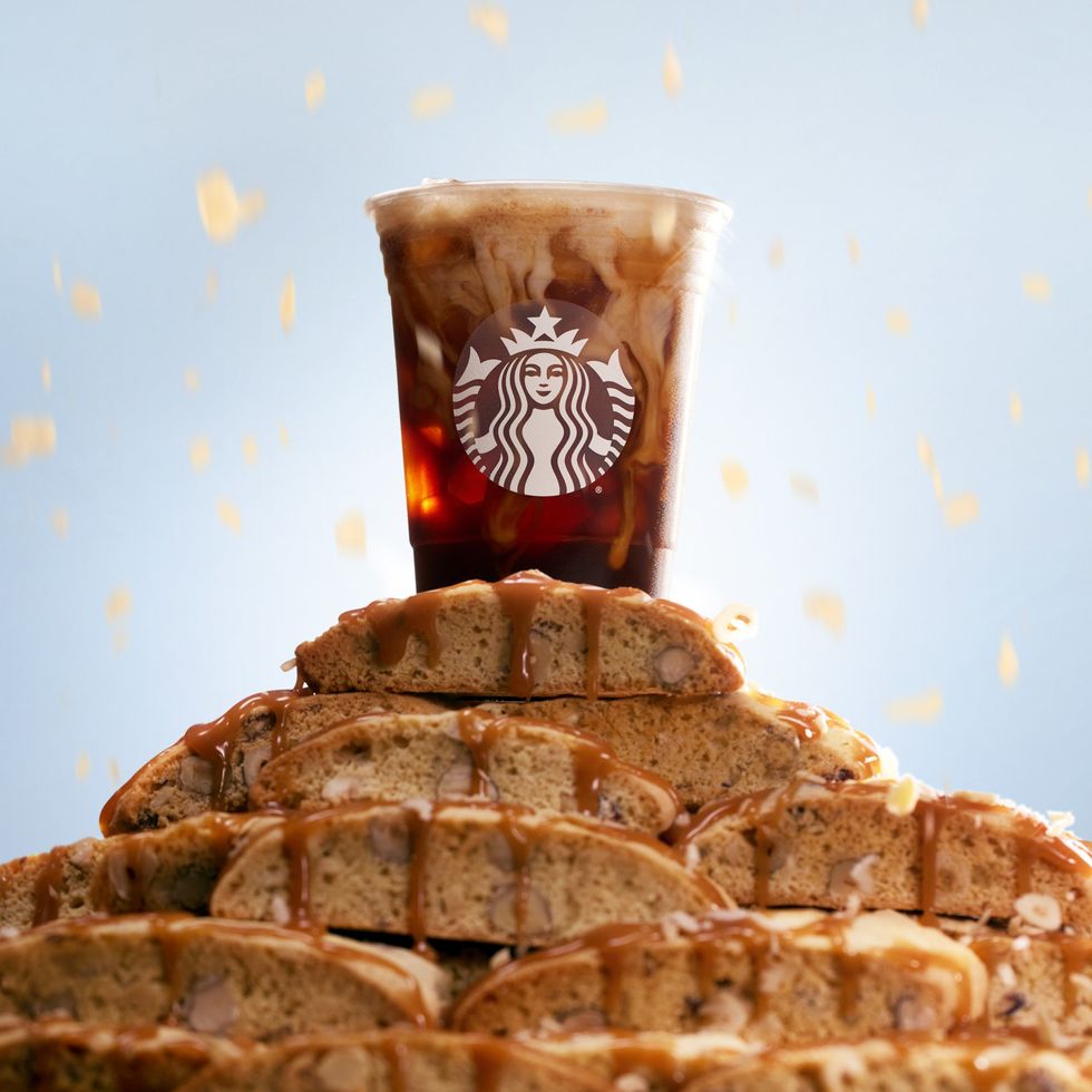 The new Iced Hazelnut Oat Shaken Espresso.