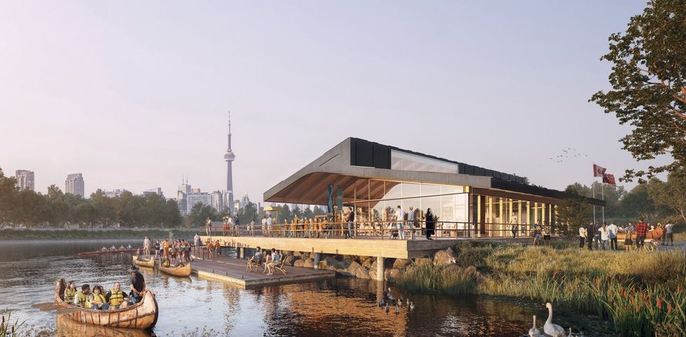 The new Indigenous Cultural Pavilion.