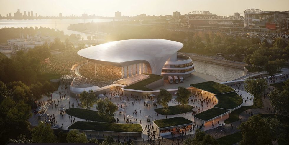 The new Live Nation Canada Amphitheatre.