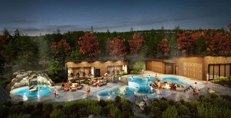 The Nordic spa is set to open in 2024.