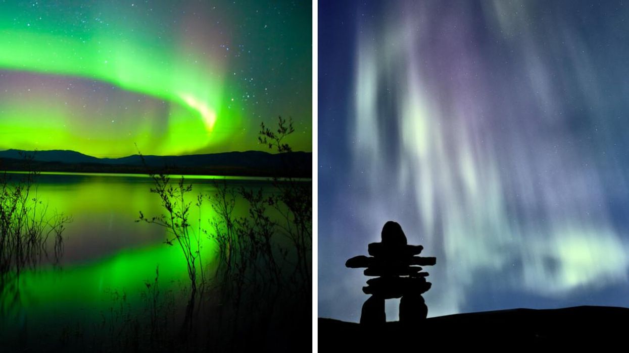 The Northern Lights Are Putting On An Epic Storm This Weekend In BC & Alberta