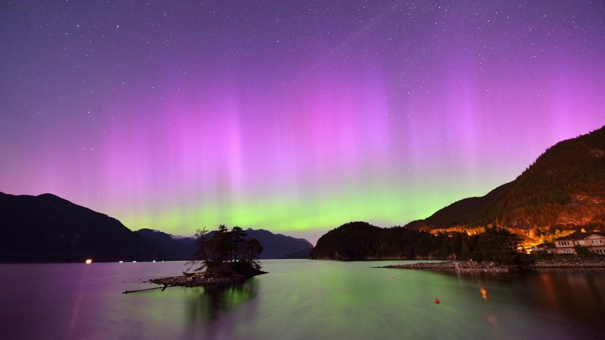The Northern Lights Could Be Seen As Far South As Vancouver This Weekend