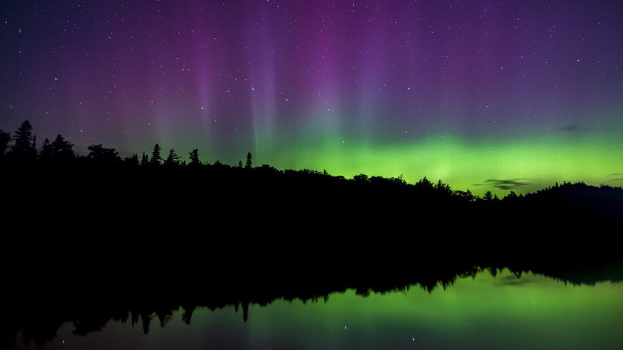 The Northern Lights in Ontario.