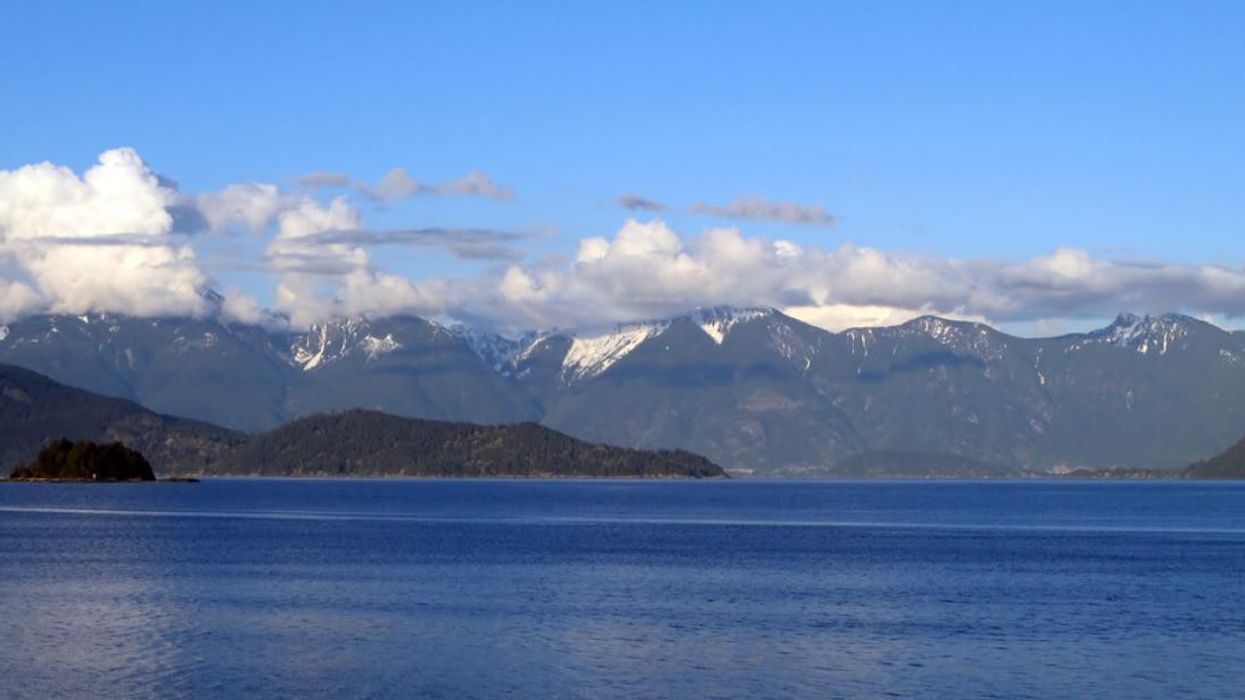 The ocean in B.C.