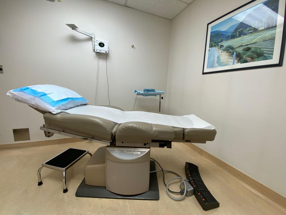 The operating room at the Skin Care Surgery Centre in Vancouver, B.C.