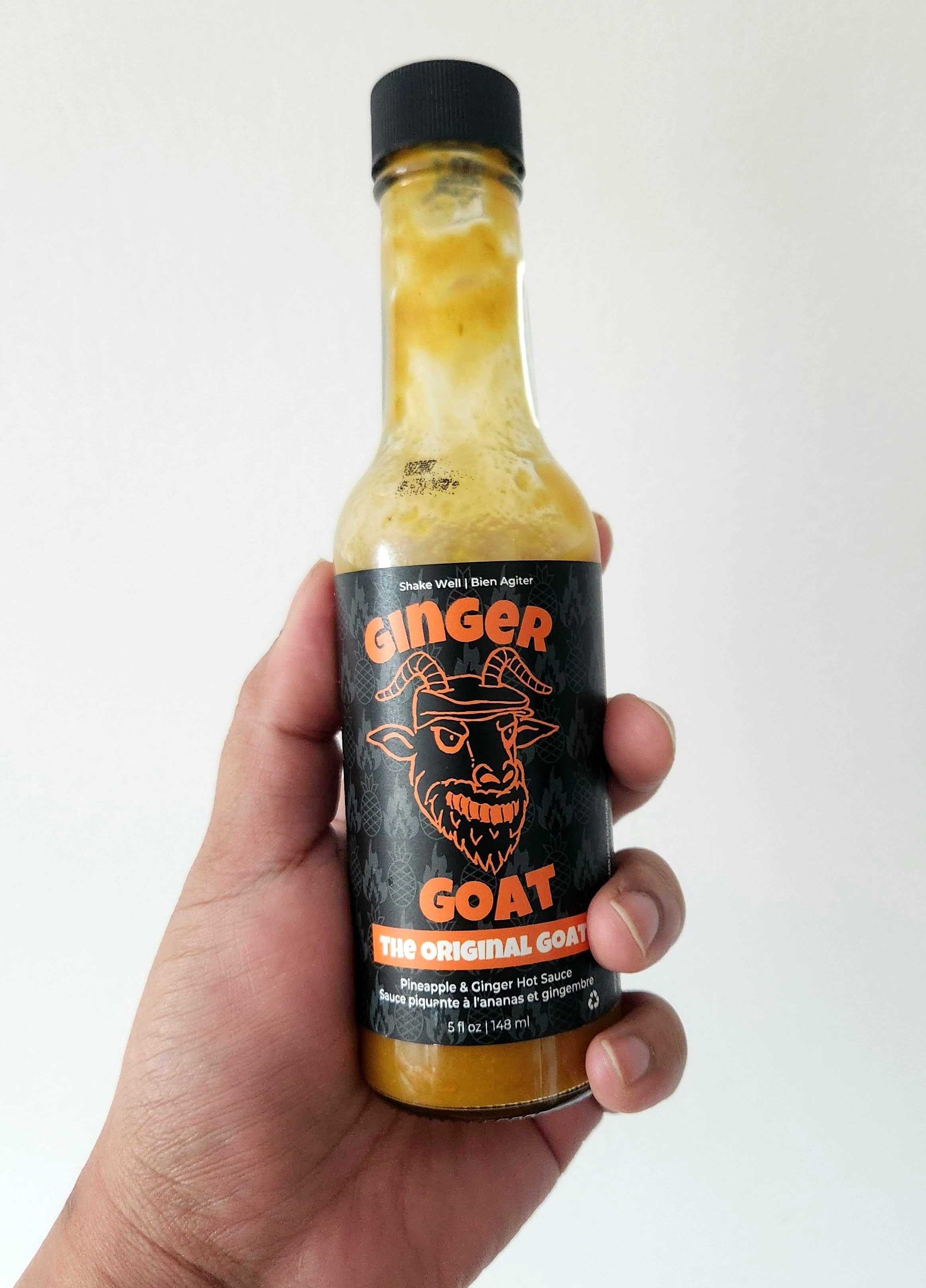 The Original Goat (The OG) Hot Sauce by Ginger Goat from Hot Ones.
