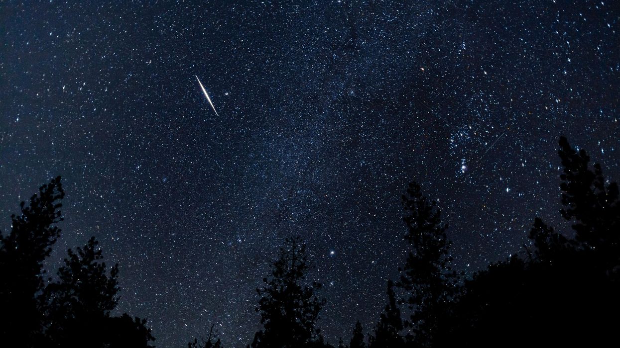 The Orionids Meteor shower.